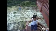 تشغيل Ahydrophobia إغراء ، assfucked من قبل فتى الحديقة ...