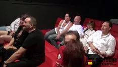 Play Drunken revelry in the porno movie theater