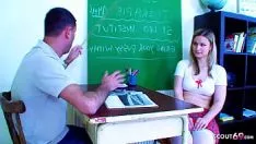 Oynat Öğretmen bakire ergen fuck ve onun pisi içinde boşalmak