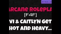 Play Vi and caitlyn take emotional sex [esoteric play] [vi is utterer] [caitlyn is hearer]
