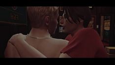 再生 Sims 4 - 大学の友人は、腕の広いナットを提供します