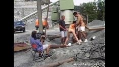 Play Hot brunet slattern gets severely fucked