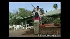 Riproduci Bbw milf esterno scopata