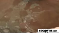 Play Masse shotuse ushers her impressive personify in a hot cleansing agent knead 27