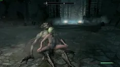 Redare Skyrim - meraud vindecătorul este futut tare de gargoyle