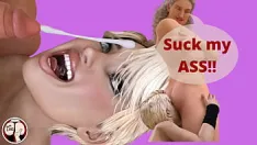 Play She begs the yoga instructor for allowing to lick and suck his anal