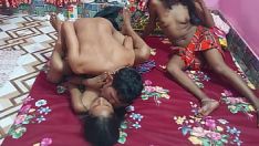 Play Uttaran20- couple explore threesome with a horny two girls bikini hot sexy bengali sex