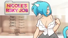 Reproducir Nicole trabajo arriesgado [juego hentai porno] ep.4 la camgirl se masturbó mientras miraba sus tetas expuestas