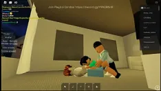 Reproducir Chica de roblox consigue un trío guapo con pollas grandes