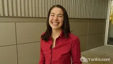 Play Yanks amateur babe lilith masturbating in the bathroom