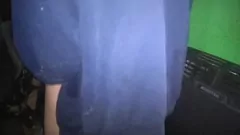 Oynat Latina amatör, mutfak mini-elbiseli sandalyede fucked