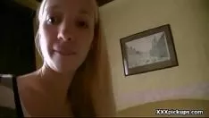 Play Slatternty euro missy get spanged in a bar for cash in 24